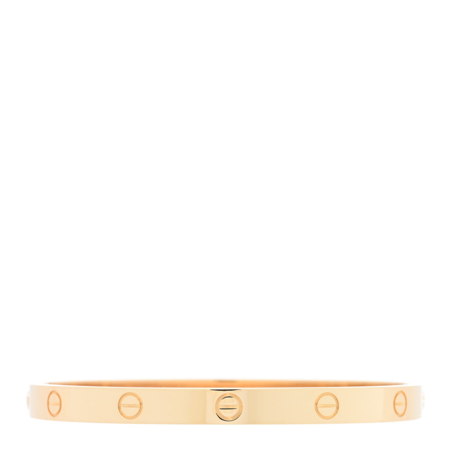 18K Yellow Gold LOVE Bracelet 19