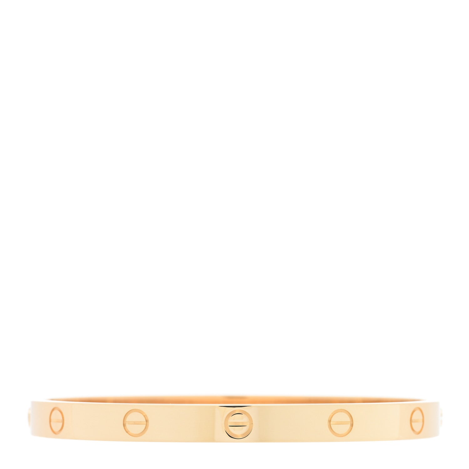 Cartier 18K Yellow Gold LOVE Bracelet 19 2 of 9