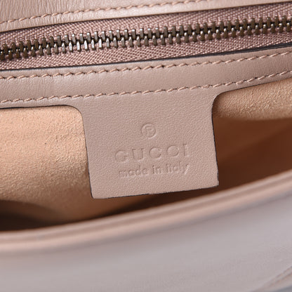 Gucci Calfskin Matelasse Small GG Marmont Shoulder Bag Porcelain Rose 6 of 13
