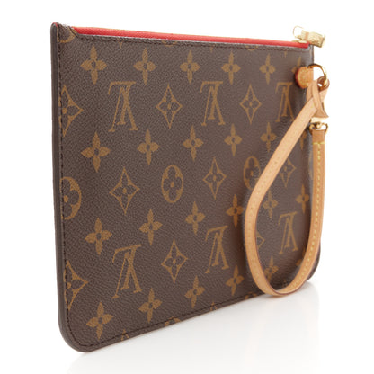 Louis Vuitton Monogram Neverfull MM GM Pochette Cherry 2 of 7