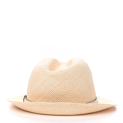 Gucci Straw Fedora Hat M 3 of 5