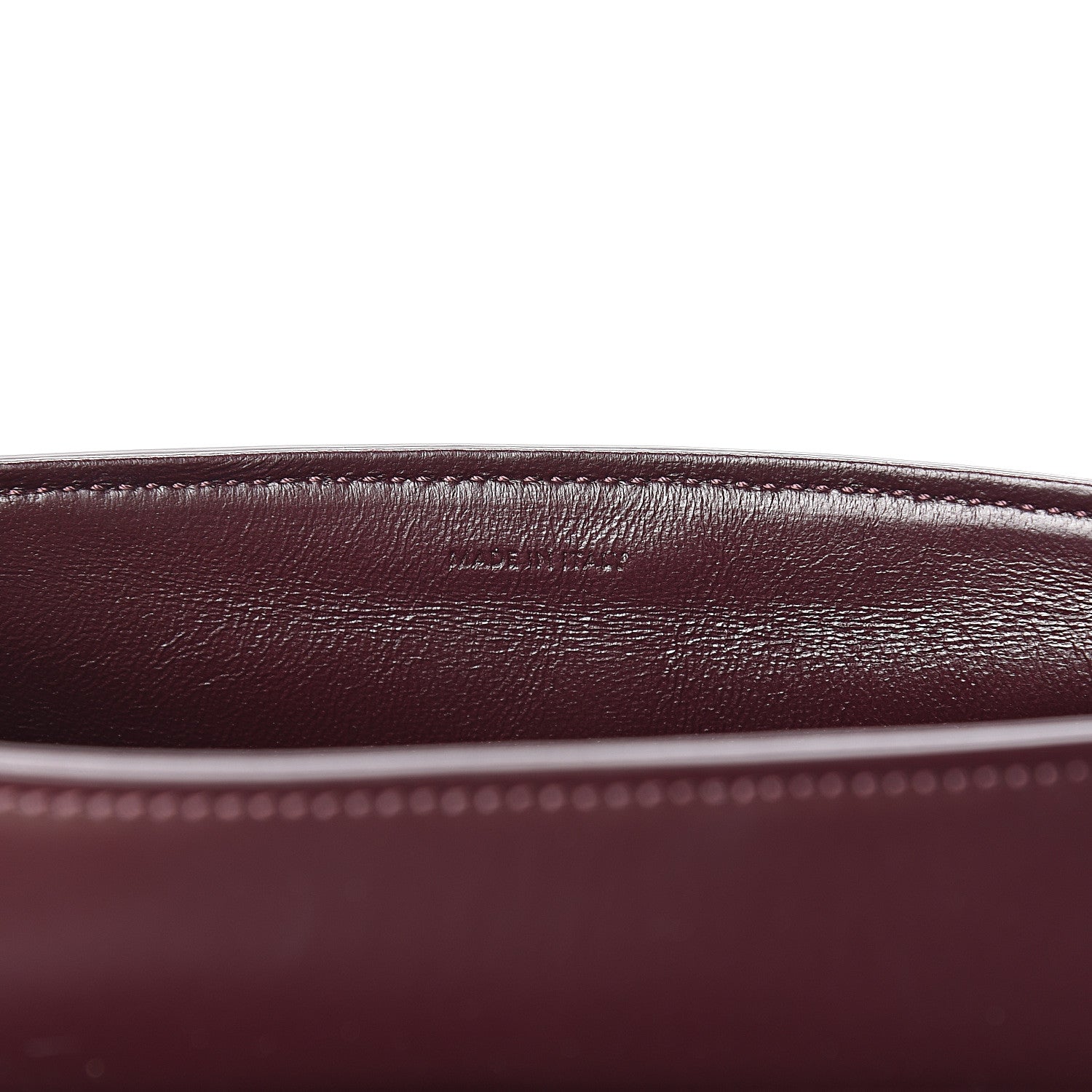 Celine Burgundy Satinated Calfskin Besace 16 Burgundy 7 of 11