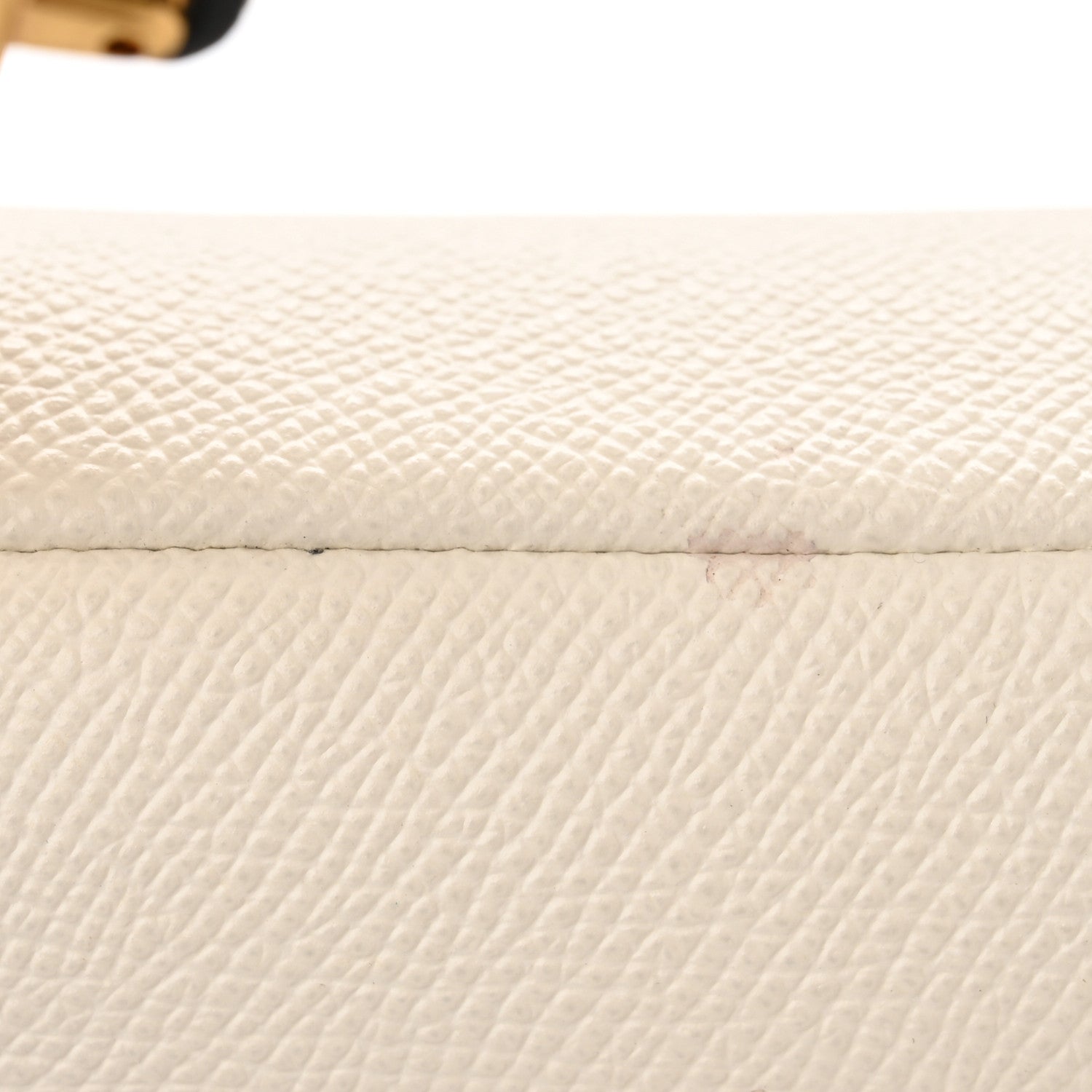 Christian Dior Grained Calfskin Mini Saddle Bag White 12 of 12