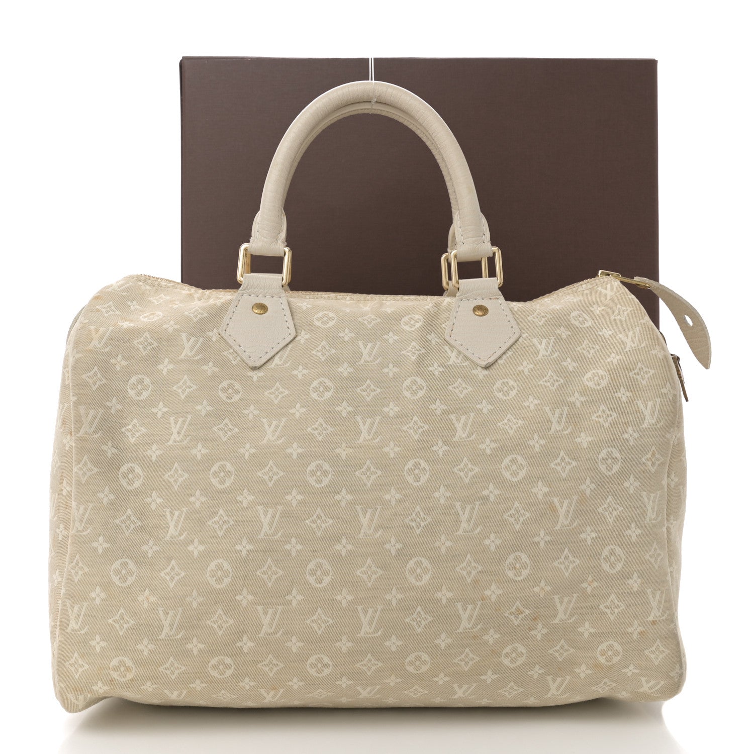 Louis Vuitton Mini Lin Speedy 30 Dune 16 of 16