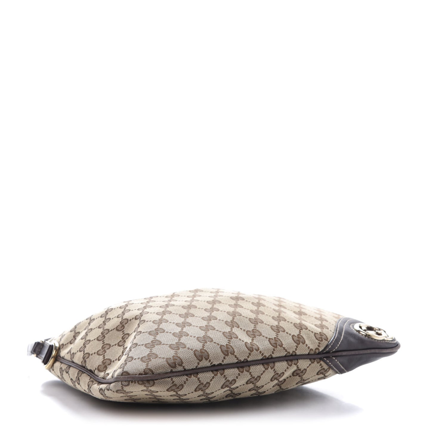 Monogram Medium New Britt Hobo Dark Brown