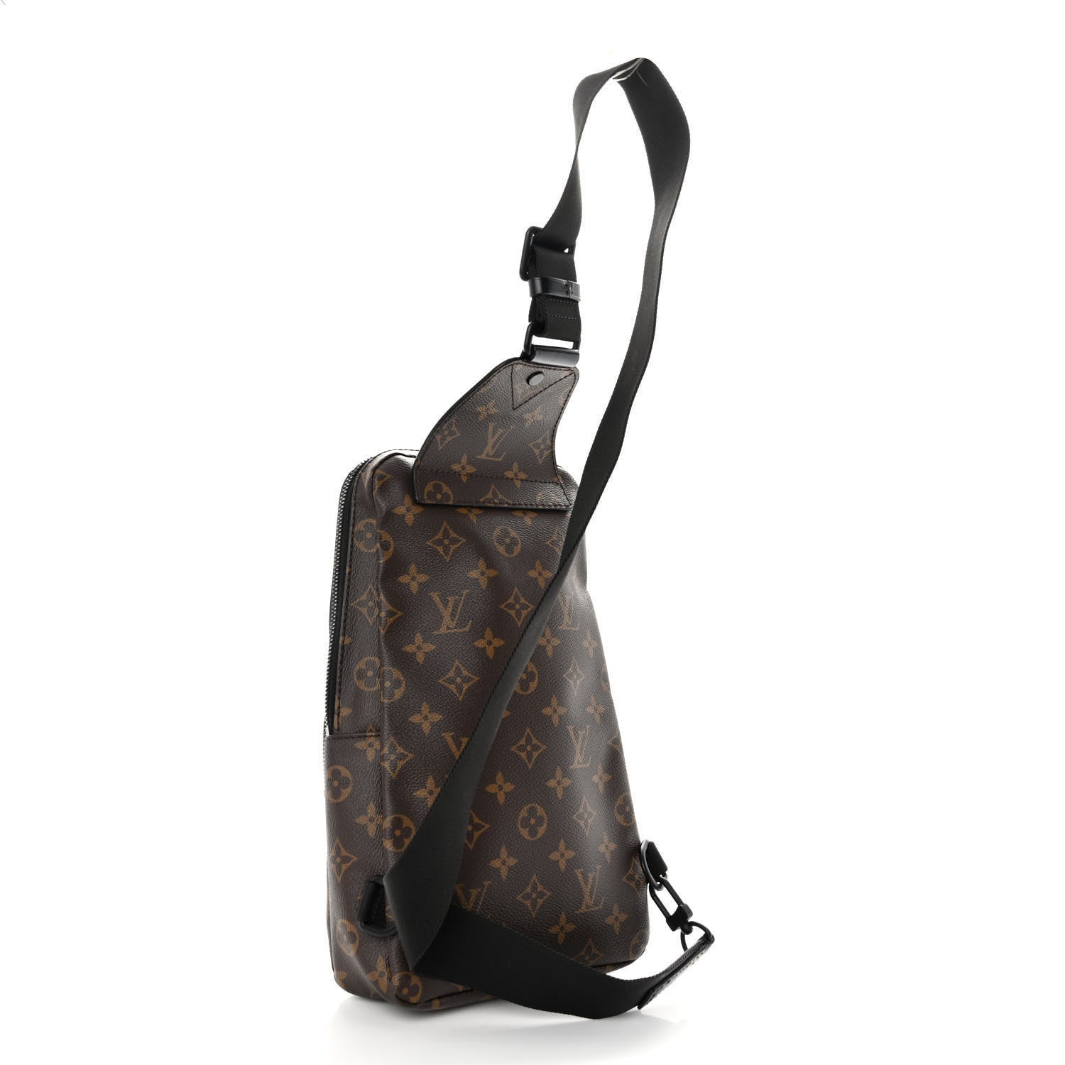 Louis Vuitton Monogram Macassar Avenue Sling Bag 3 of 10