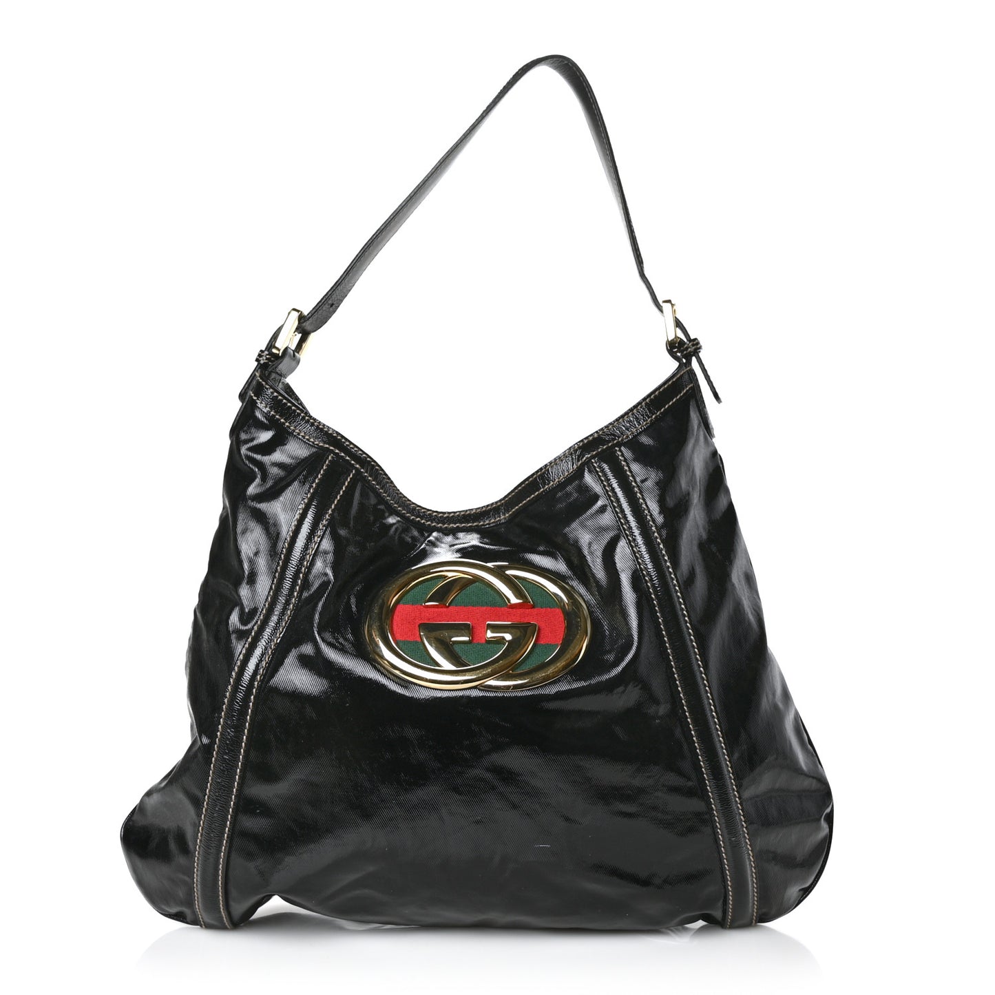 Dialux Medium Britt Shoulder Bag Black