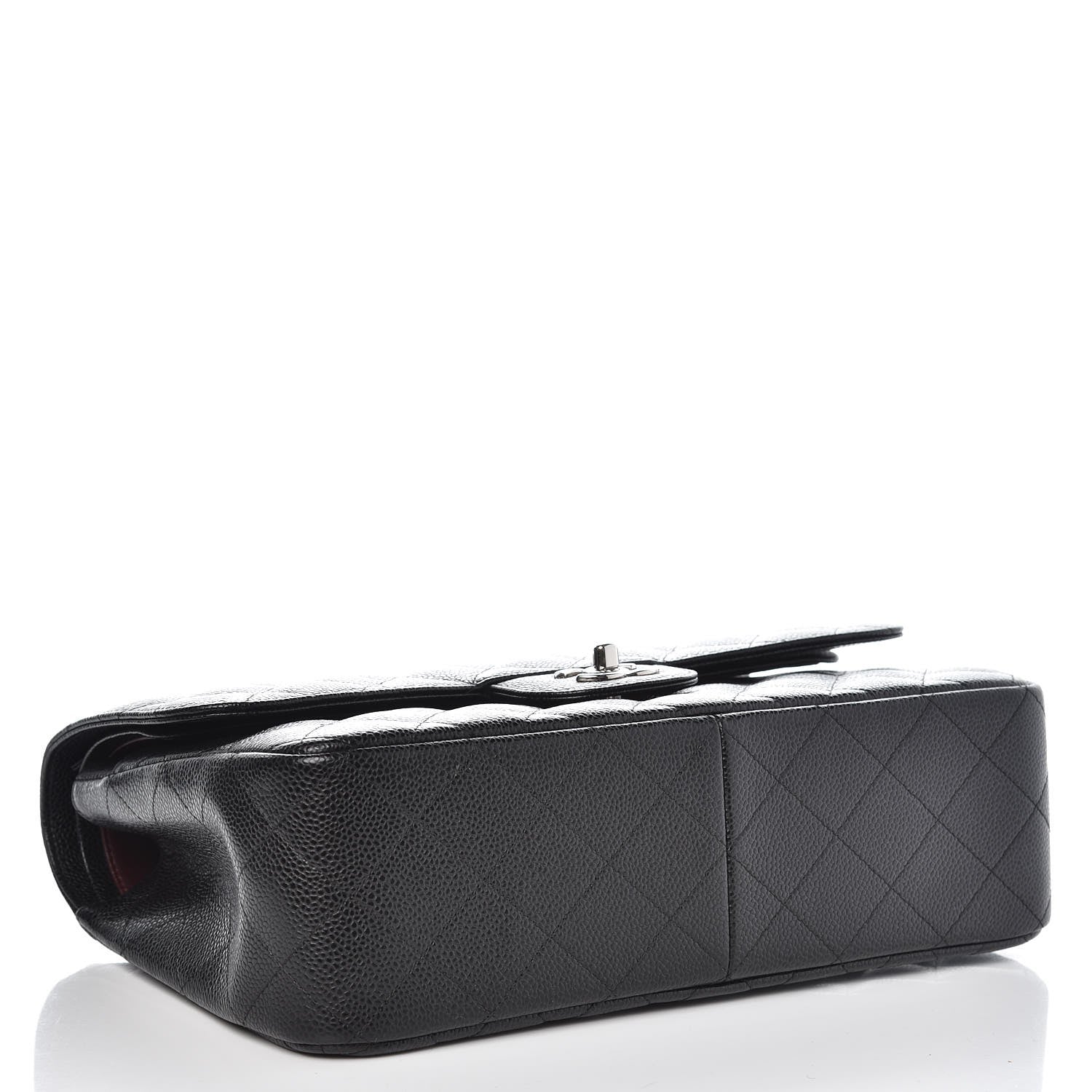 Chanel Caviar Quilted Jumbo Double Flap Black 4 of 8