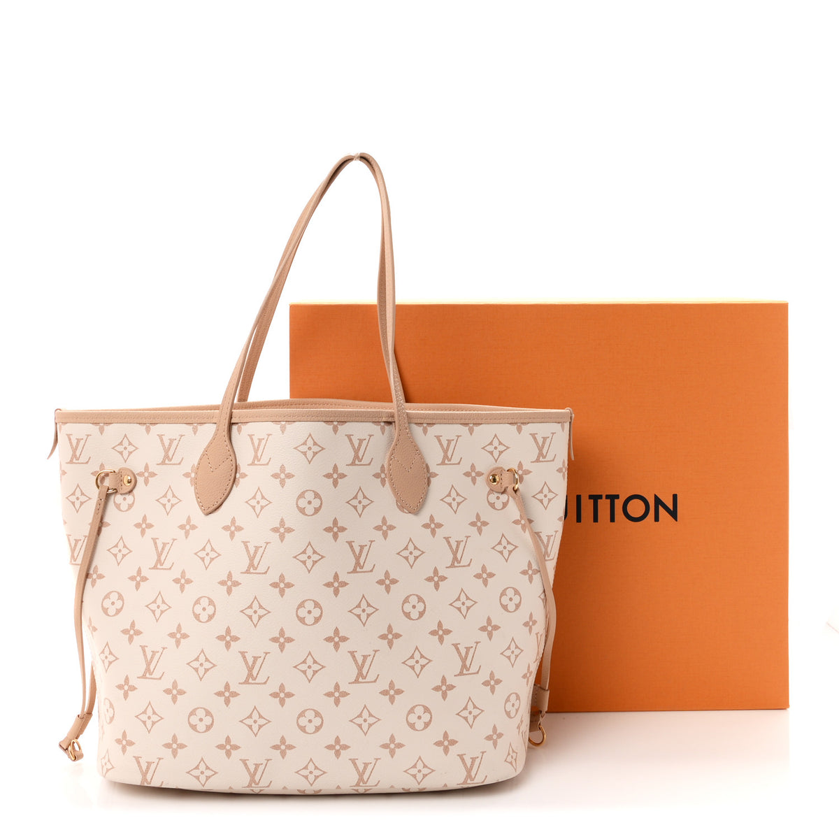 Louis Vuitton Monogram Inside Out Reversible Neverfull MM Dune Hazelnut 18 of 18
