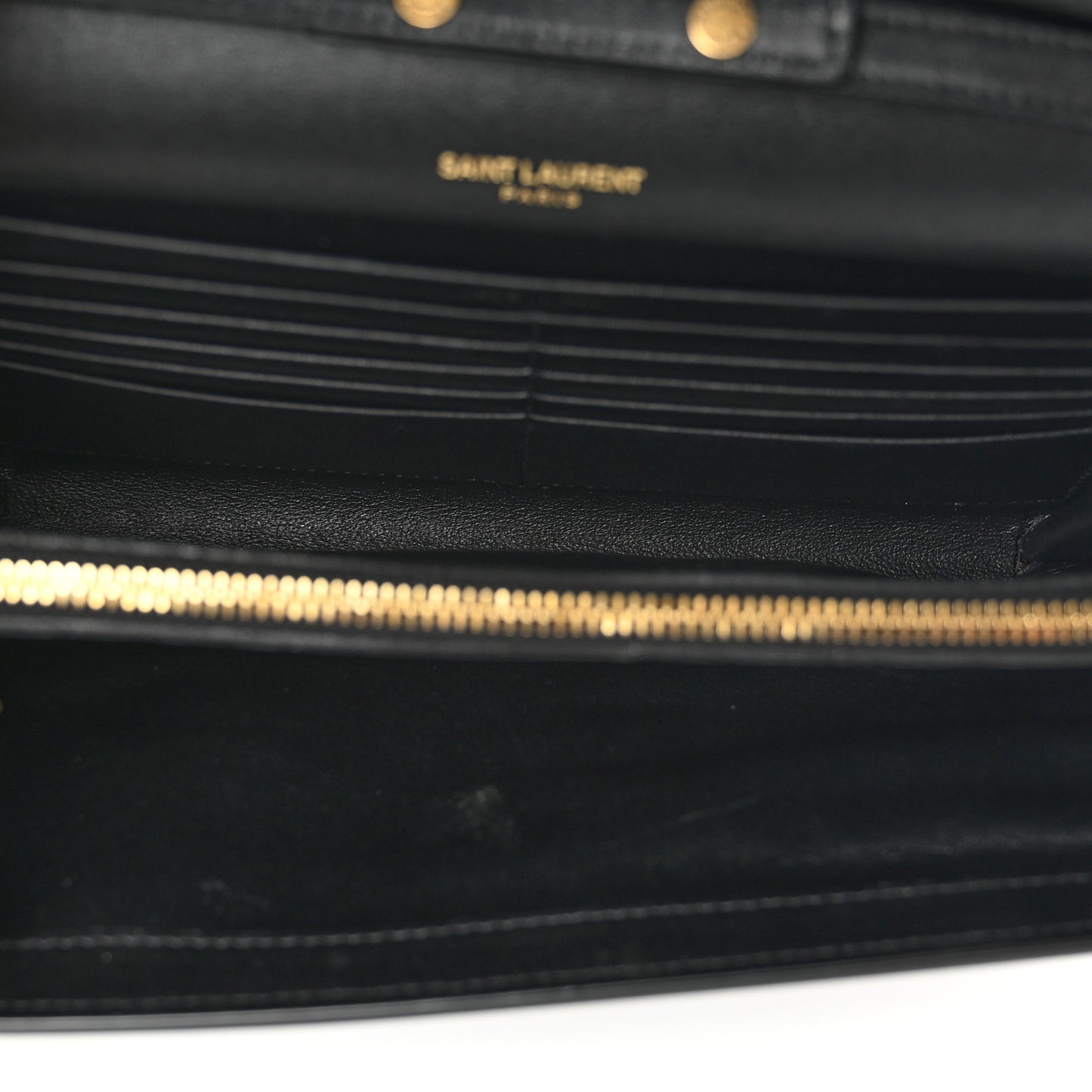 Patent Monogram Chain Wallet Tortoiseshell