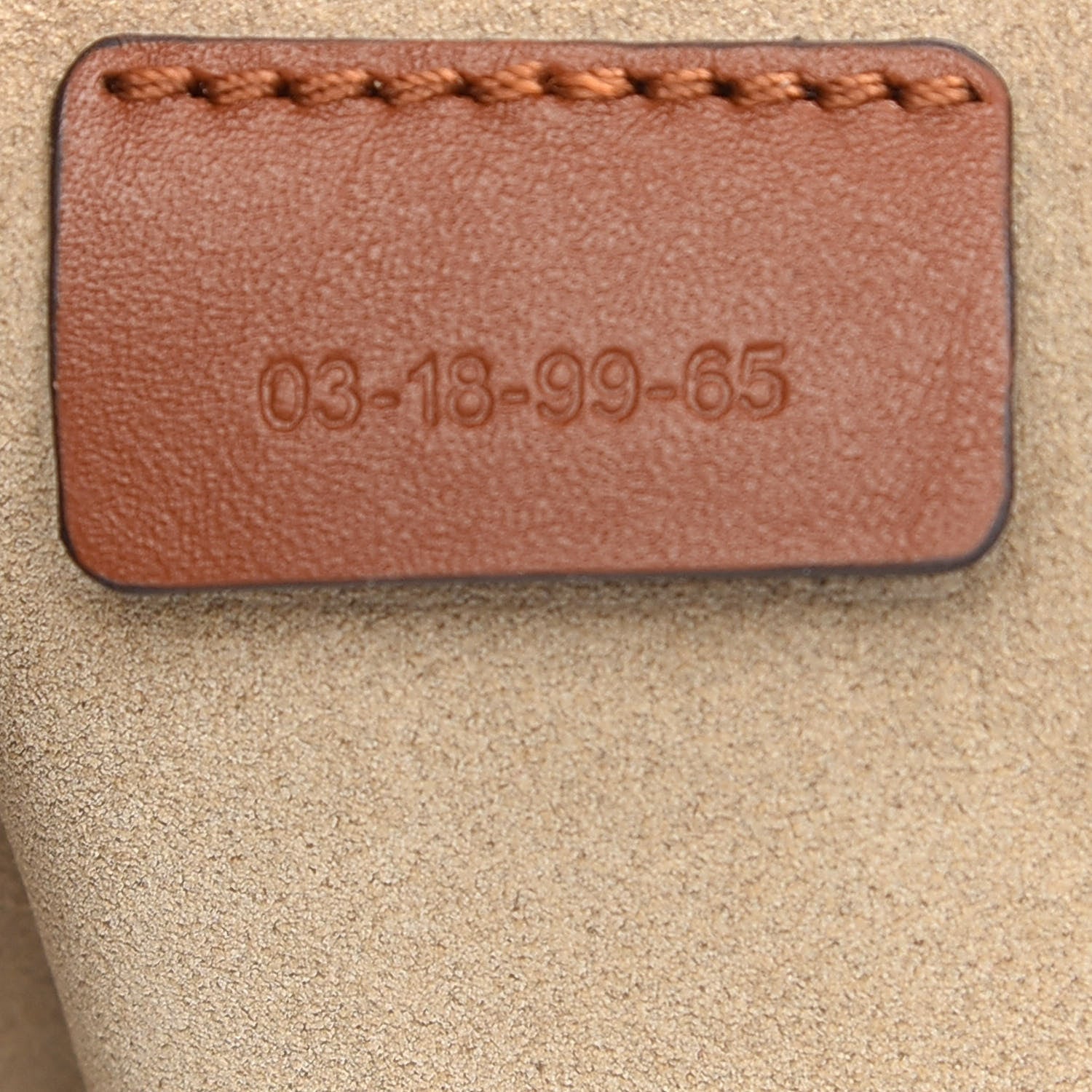 Chloe Suede Calfskin Mini Faye Bracelet Bag Tobacco 6 of 8