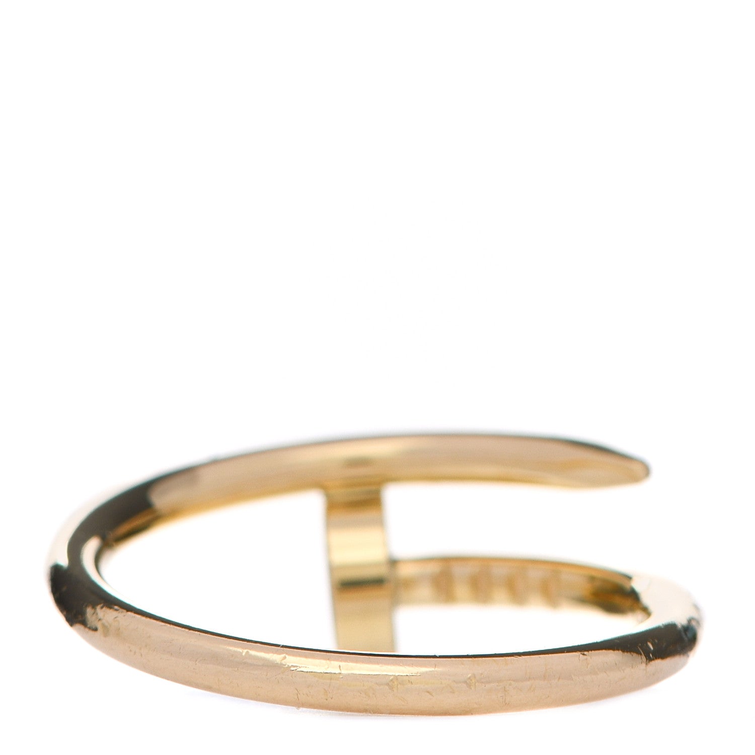Cartier 18K Yellow Gold Small Juste Un Clou Ring 47 4 3 of 6