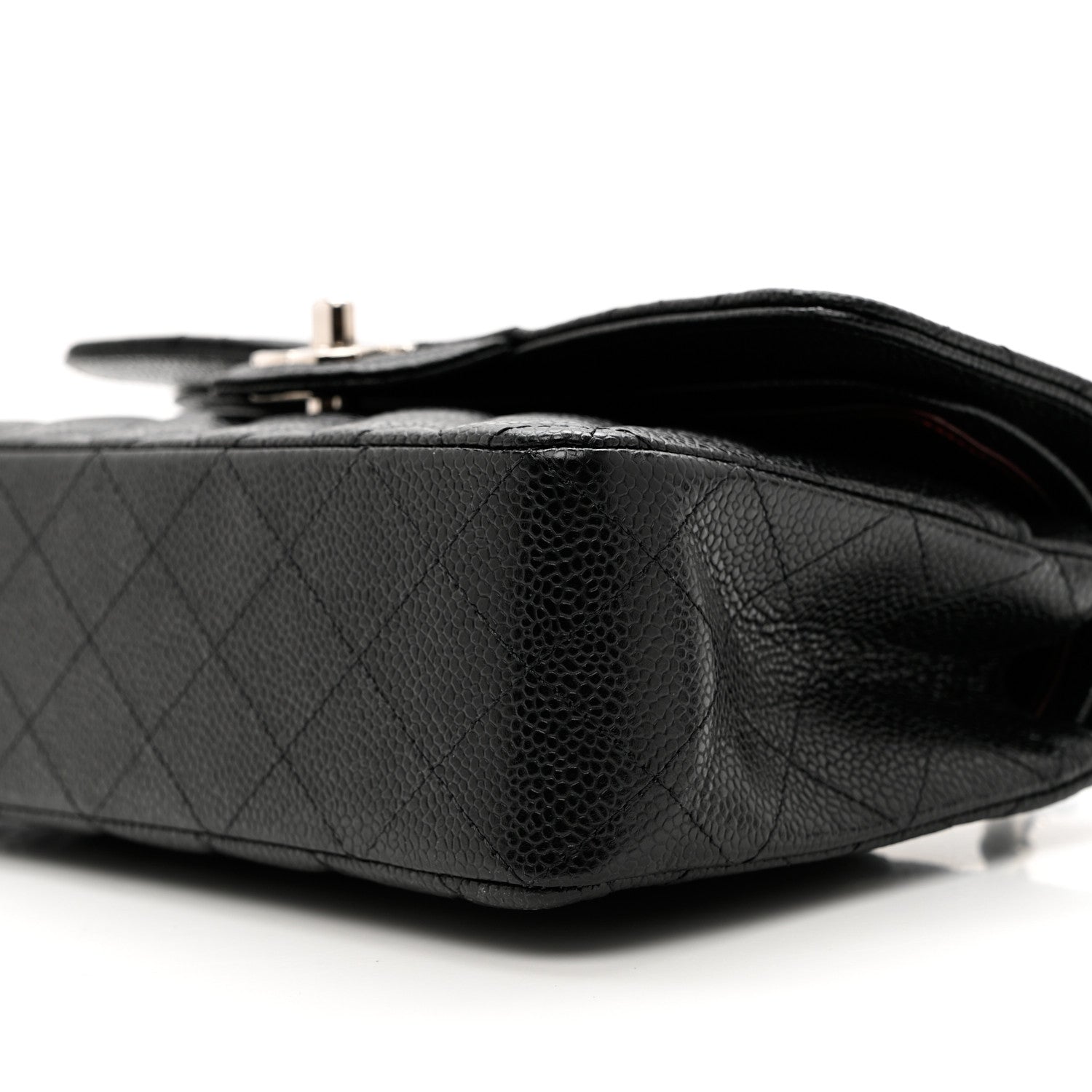 Chanel Caviar Quilted Small Double Flap Black 9 of 9