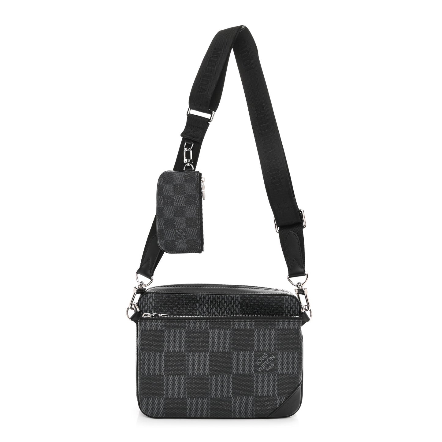 Damier Graphite 3D Trio Messenger