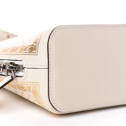 Gucci X SEGA Calfskin GUCCY Stars Mini Dome Shoulder Bag Mystic White Gold 8 of 9