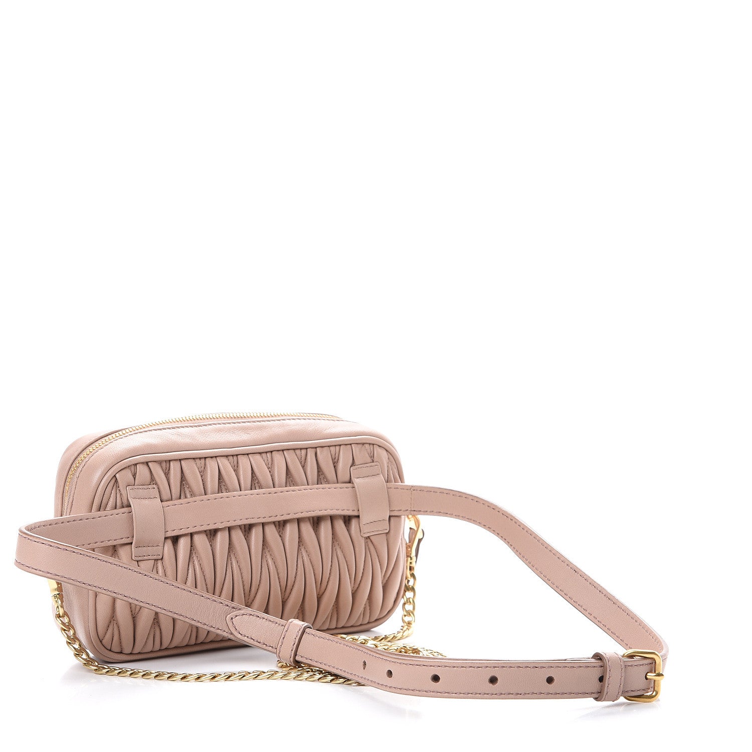Miu Miu Nappa Matelasse Marsupio Belt Bag Cammeo 2 of 9