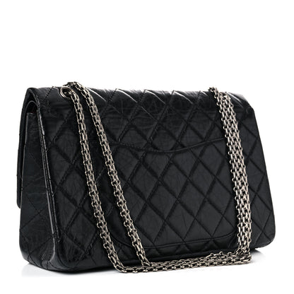Chanel Aged Calfskin Quilted 2.55 Reissue 227 Flap Black 3 of 17