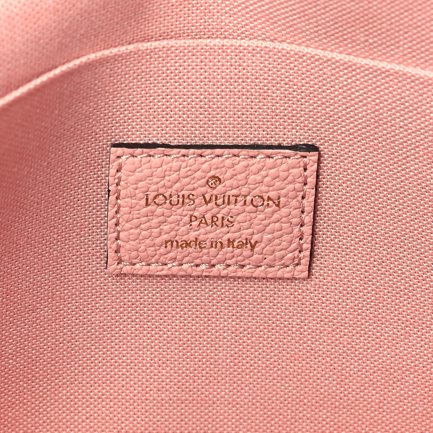 Louis Vuitton Empreinte Pochette Felicie Chain Wallet Rose Poudre 7 of 9