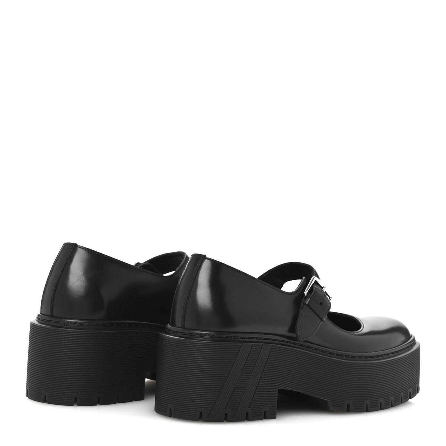 Glazed Calfskin Hoxton Oxford 35 Black