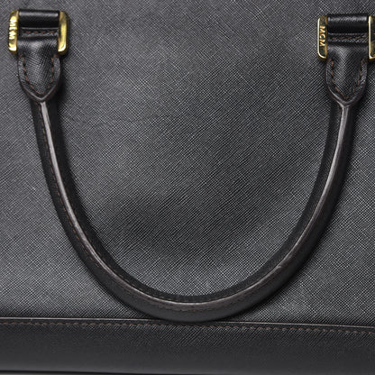 MCM Saffiano Nuovo Tote Black 13 of 14