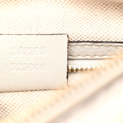 Gucci Calfskin Vintage Web Medium Boston White 7 of 13