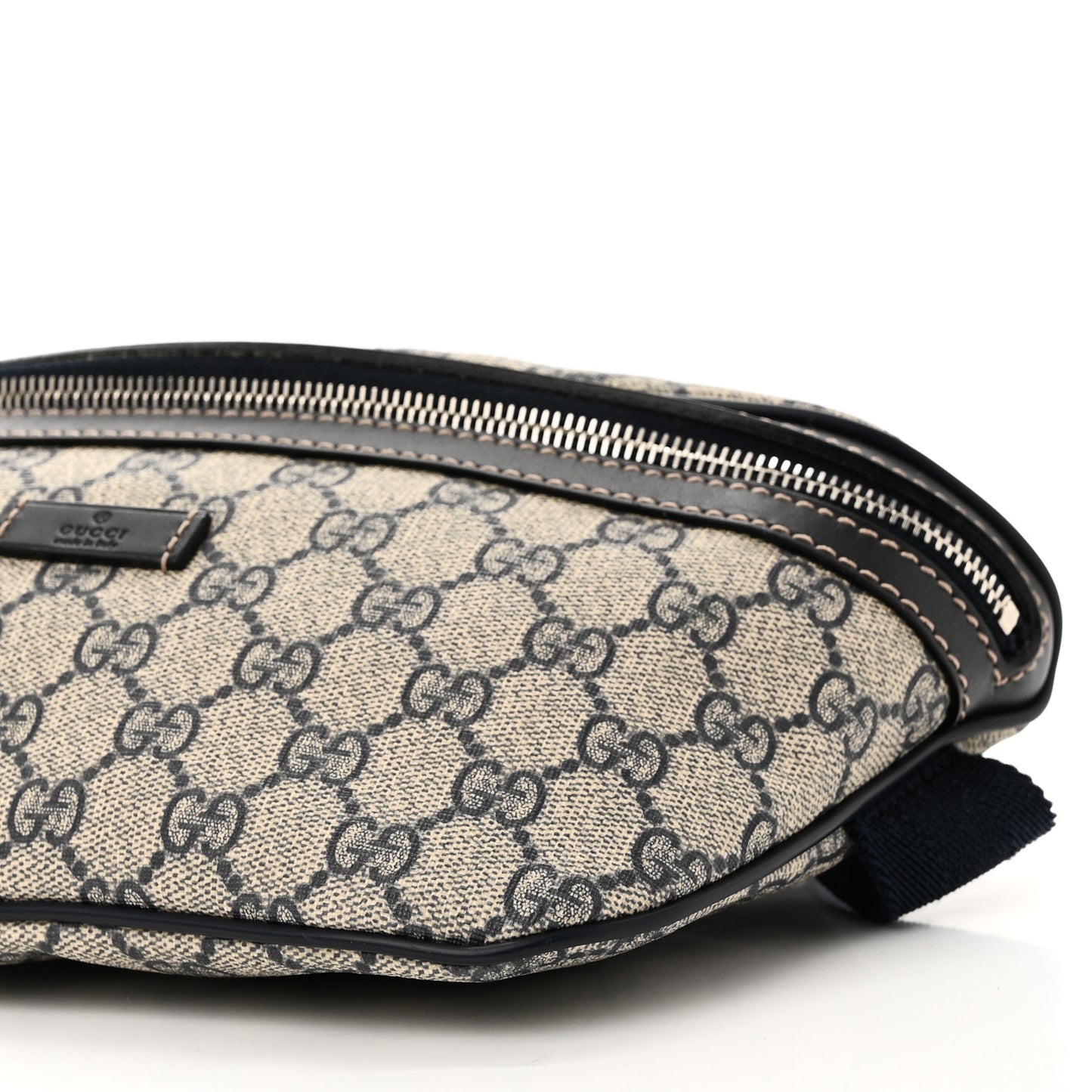 GG Plus Monogram Belt Bag Navy