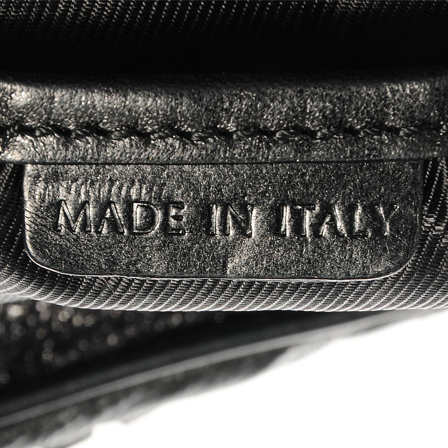 Prorsum Calfskin Studded Knight Satchel Black