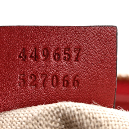 Gucci Soft Microguccissima Dome Satchel Red 7 of 13