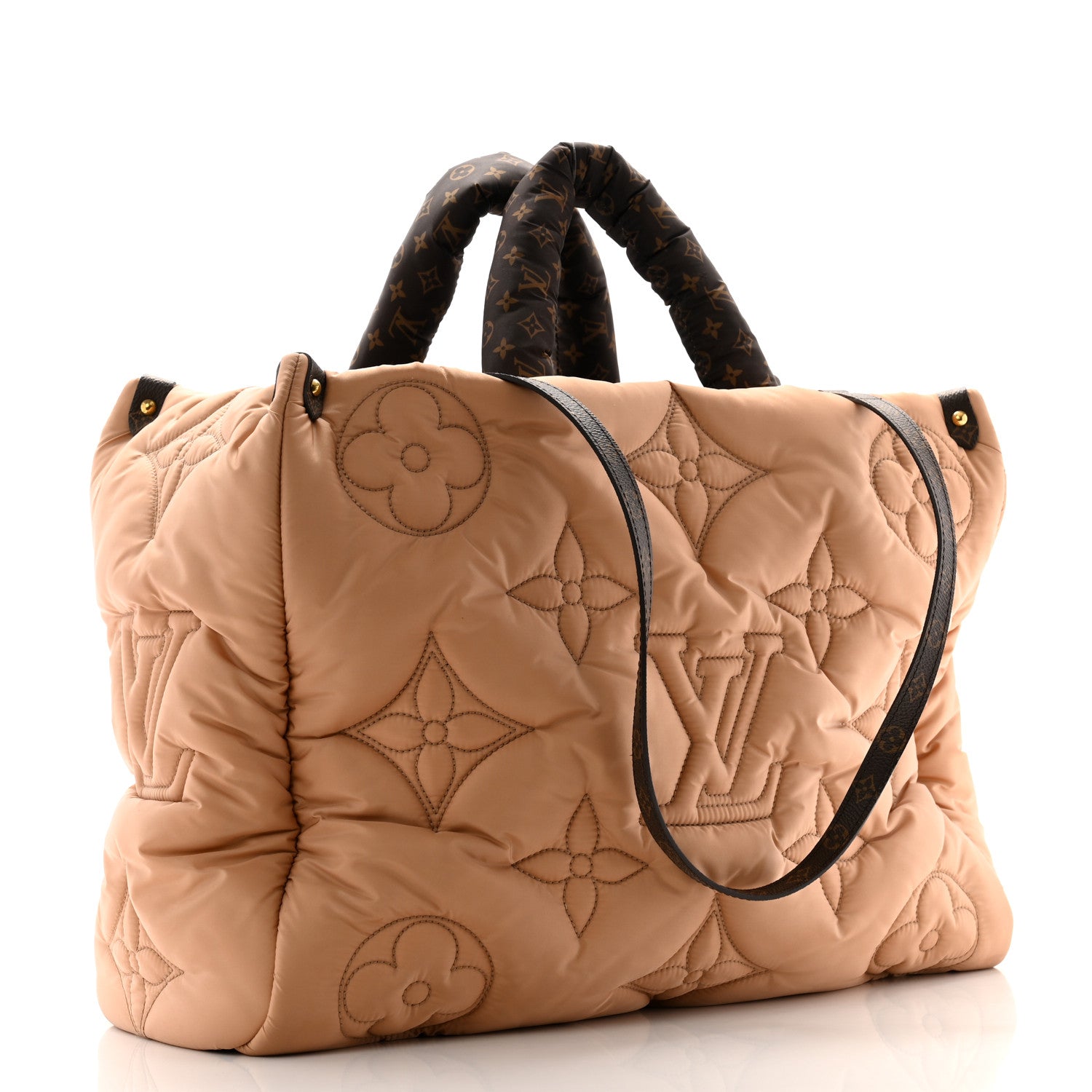 Louis Vuitton Econyl Monogram Pillow Giant Onthego GM Beige 2 of 10