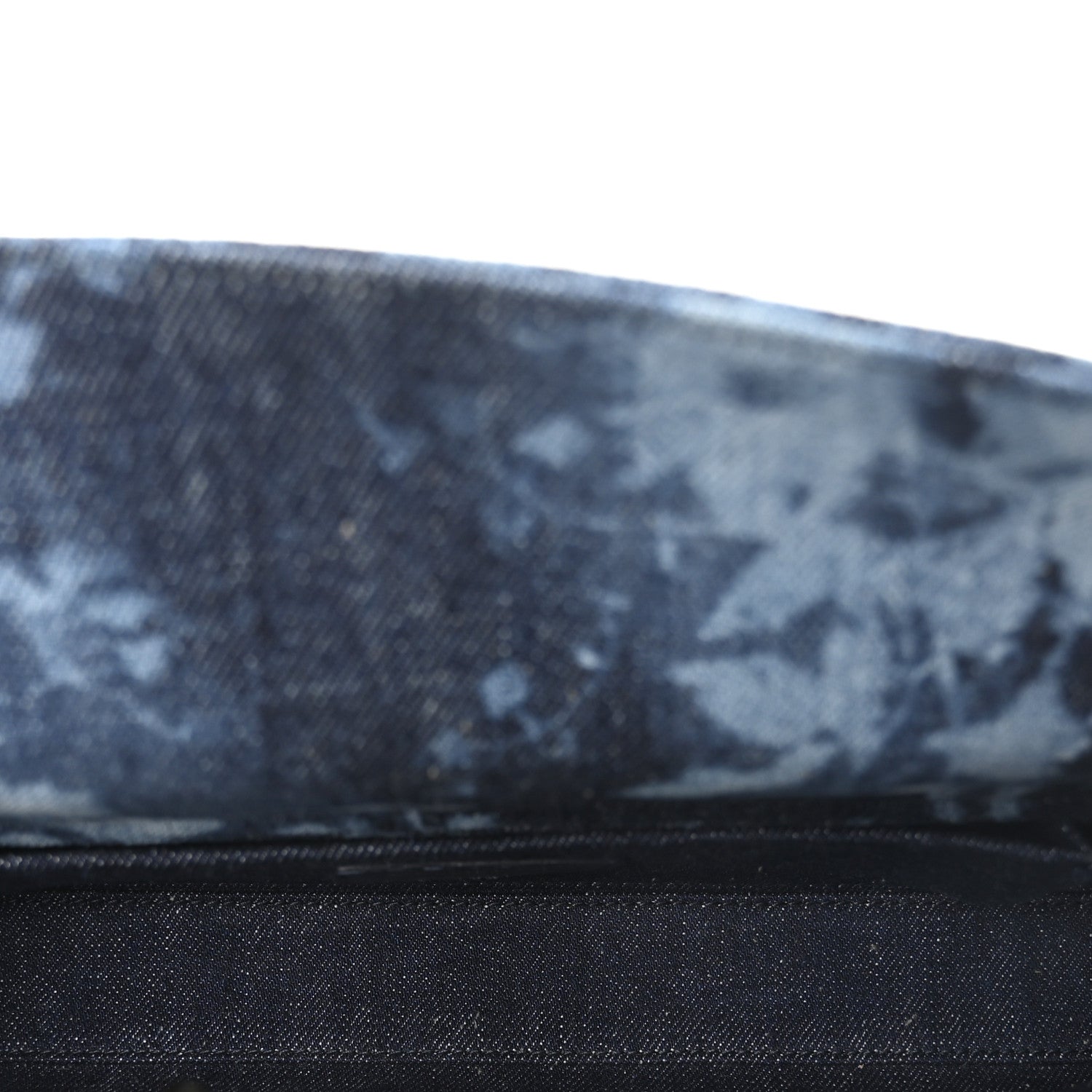 Christian Dior Denim Flowers Cannage Medium Lady D-Joy Blue 5 of 10