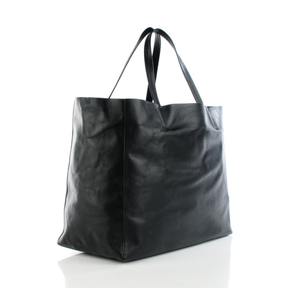 Celine Lambskin Horizontal Cabas Black 3 of 10