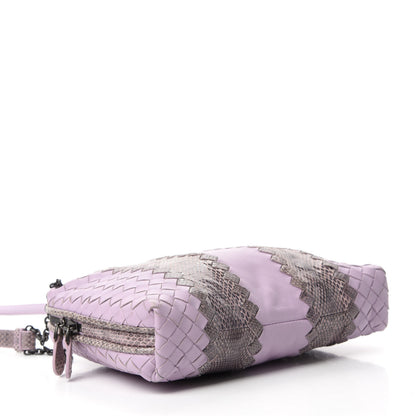 Bottega Veneta Nappa Intrecciato Ayers Crossbody Pillow Messenger Parme 5 of 12