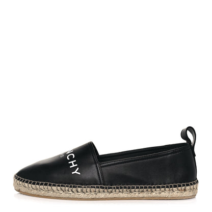 Givenchy Lambskin Logo Espadrilles 41 Black 1 of 11