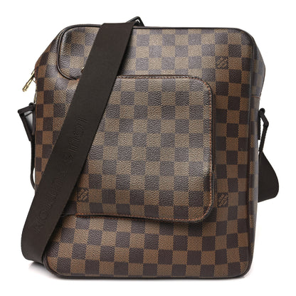 Louis Vuitton Damier Ebene Olav MM Messenger Bag 1 of 9