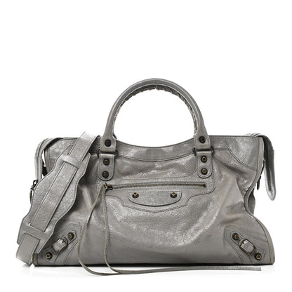 Balenciaga Agneau Classic Hardware City Gris Pyrite 1 of 10