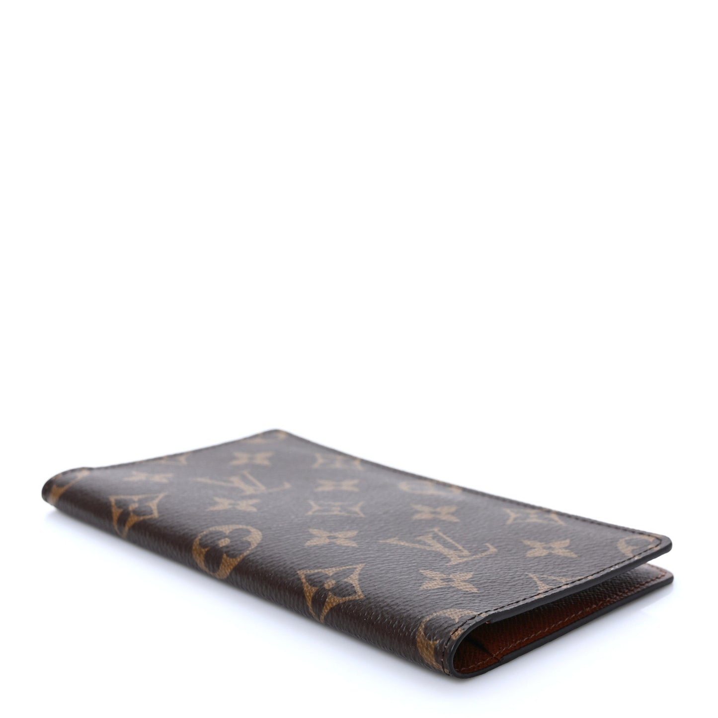 Monogram Checkbook Holder Case Wallet