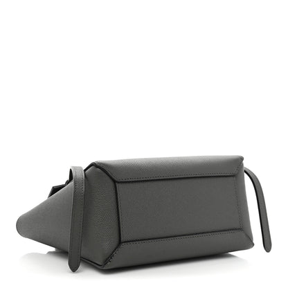 Celine Grained Calfskin Nano Belt Bag Grey 4 of 9