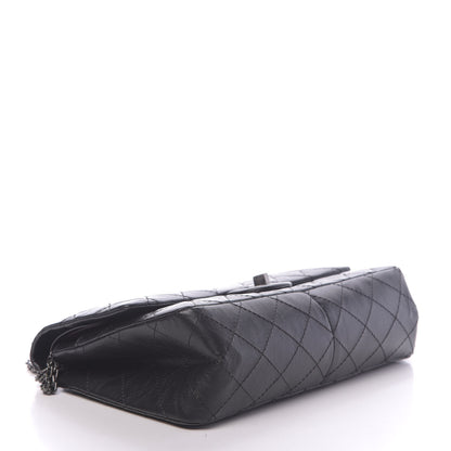 Chanel Aged Calfskin Quilted 2.55 Reissue 226 Flap Black 4 of 11