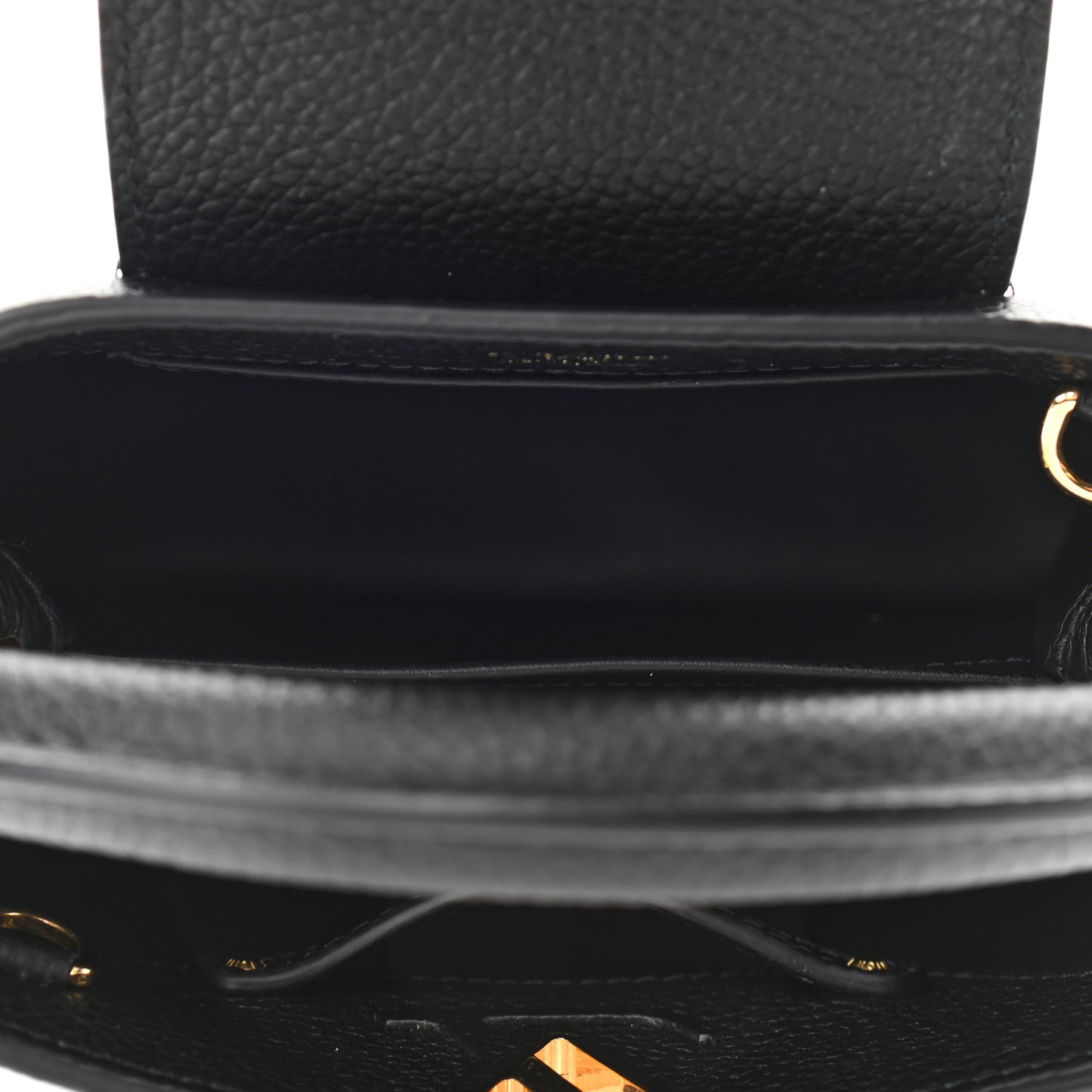 Taurillon Mini Capucines Black