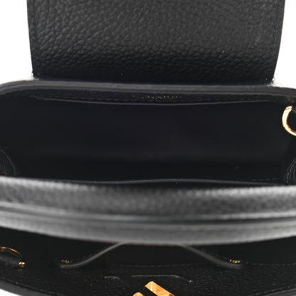 Louis Vuitton Taurillon Mini Capucines Black 5 of 10