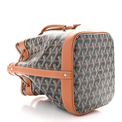 Goyard Goyardine Petit Flot Bucket Bag PM Black Gold 4 of 9