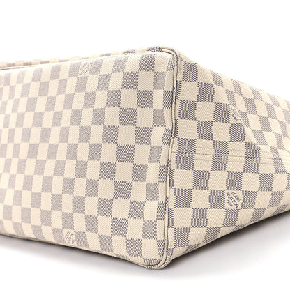 Louis Vuitton Damier Azur Neo Neverfull GM Rose Ballerine 11 of 12