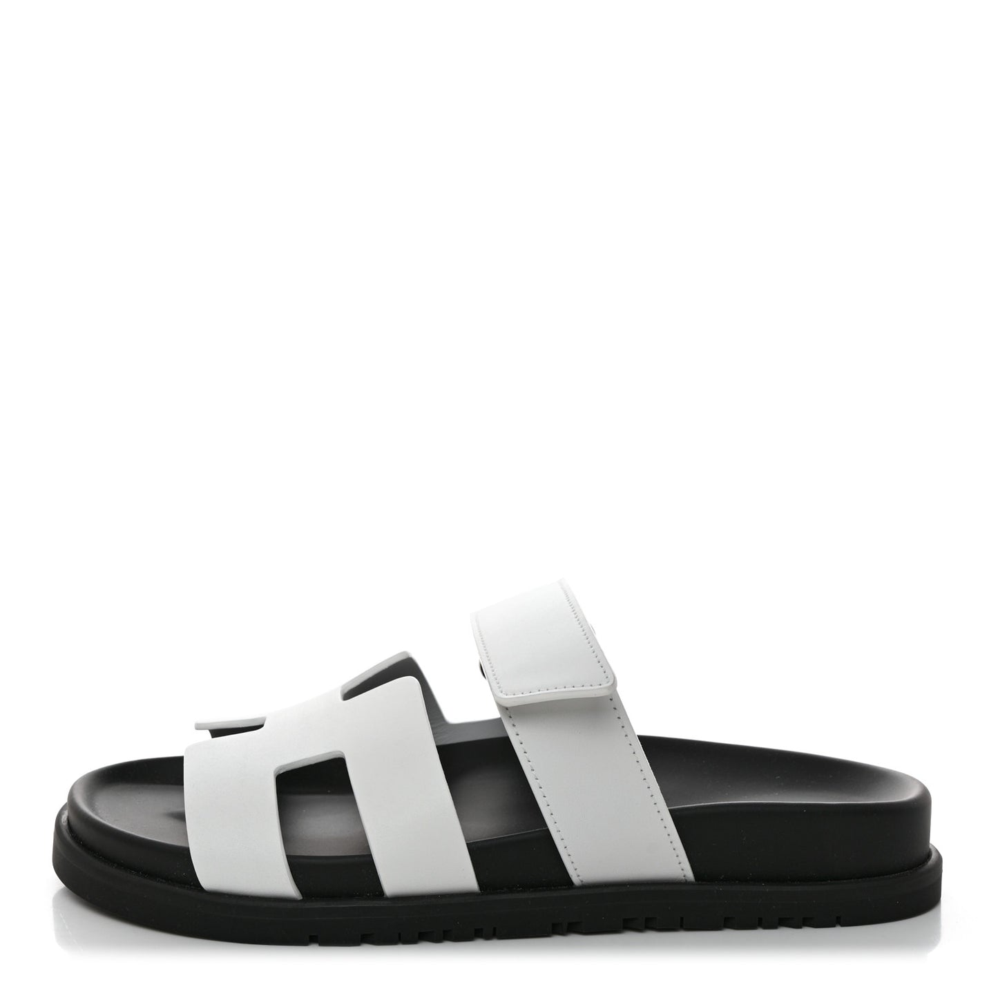 Calfskin Womens Chypre Sandals 36 White