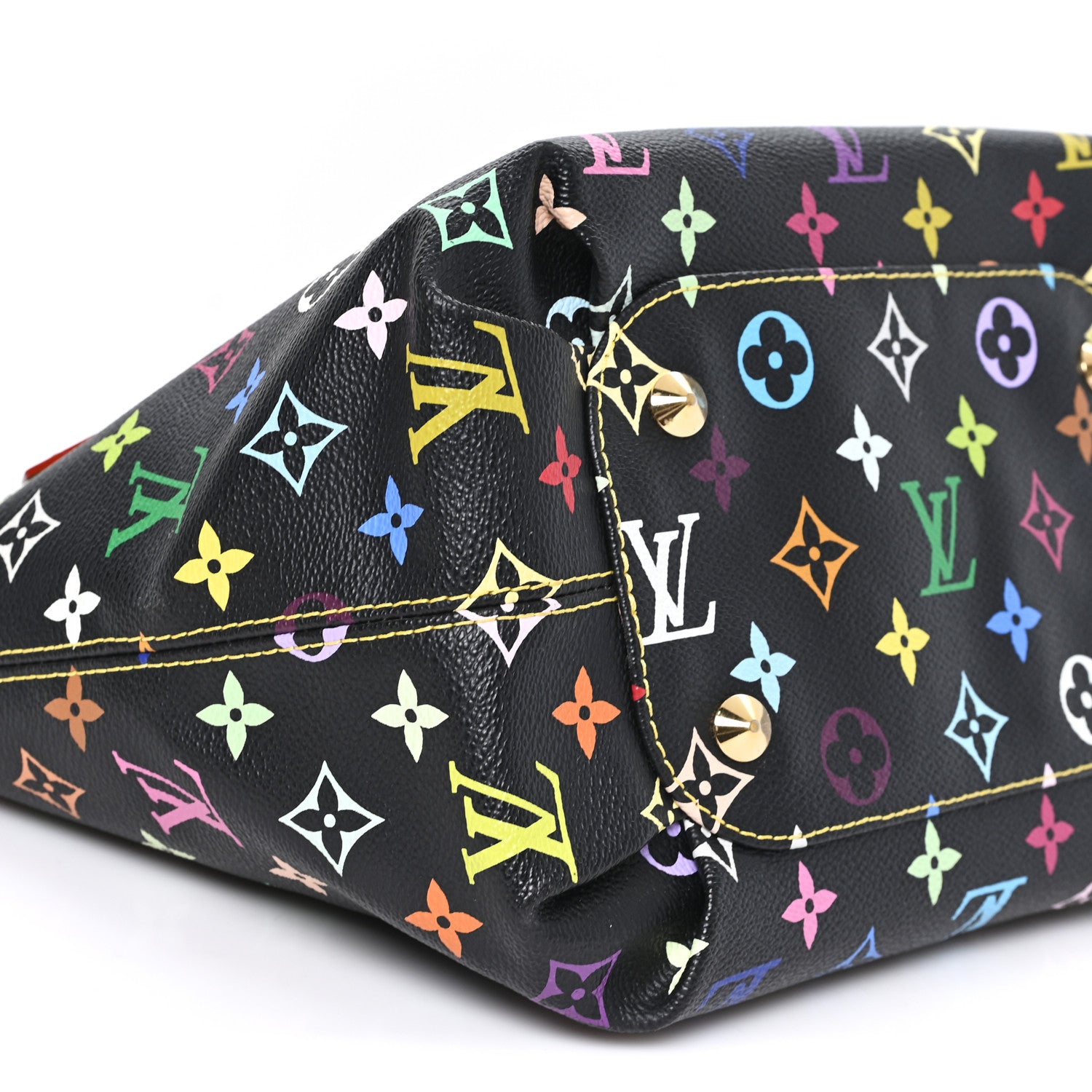 Louis Vuitton Monogram Multicolor Annie MM Black 8 of 9