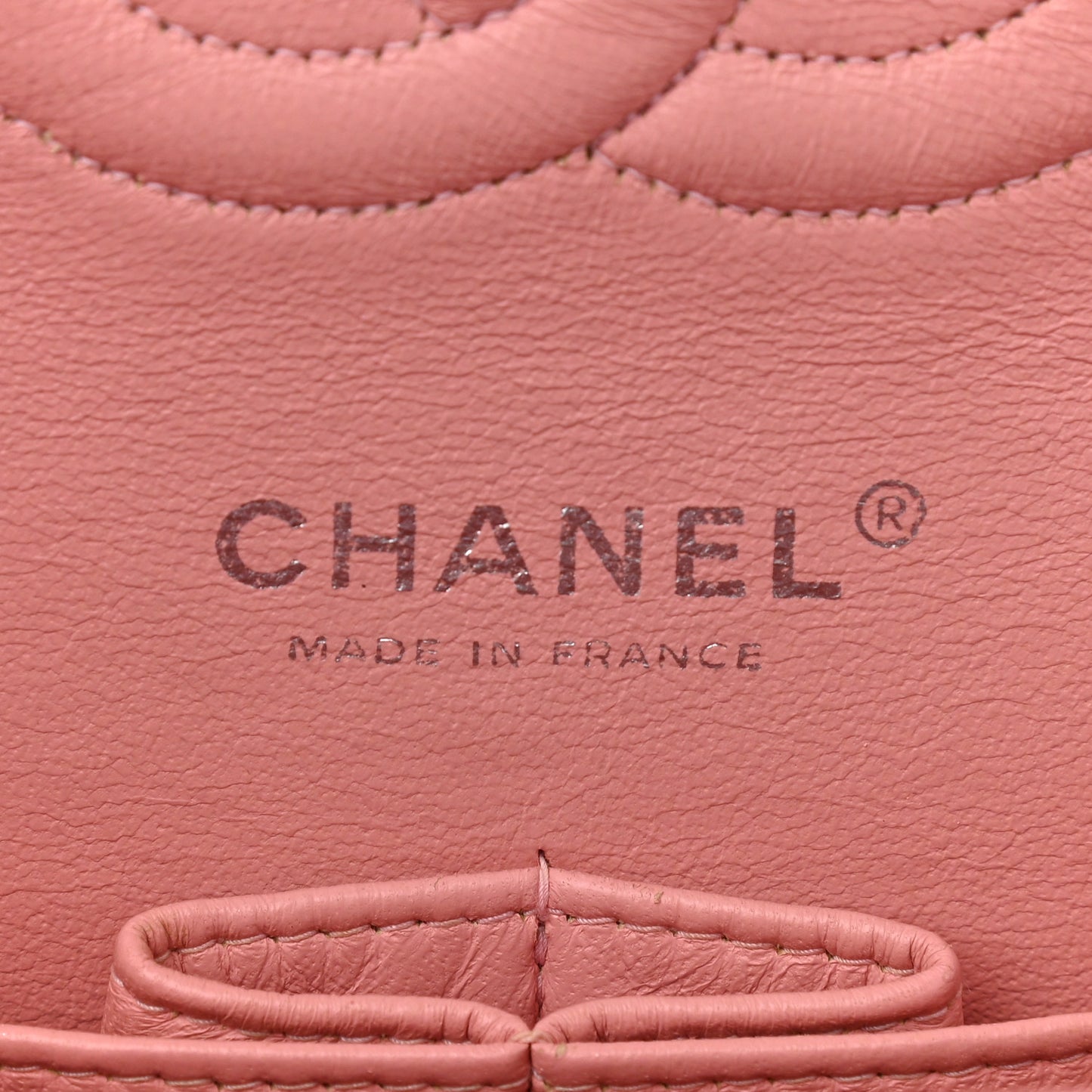 Caviar Quilted Medium Double Flap Pink