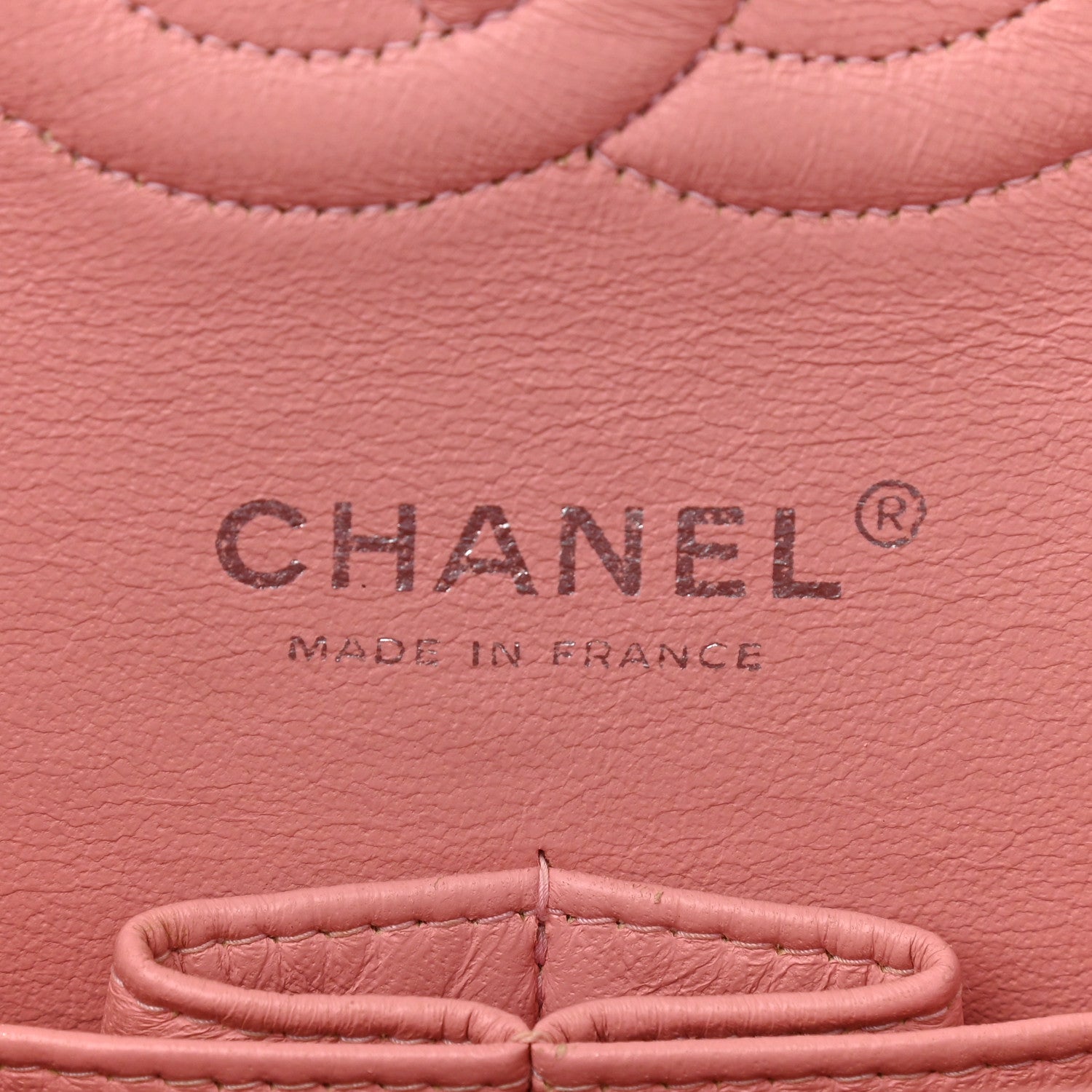 Chanel Caviar Quilted Medium Double Flap Pink 6 of 10