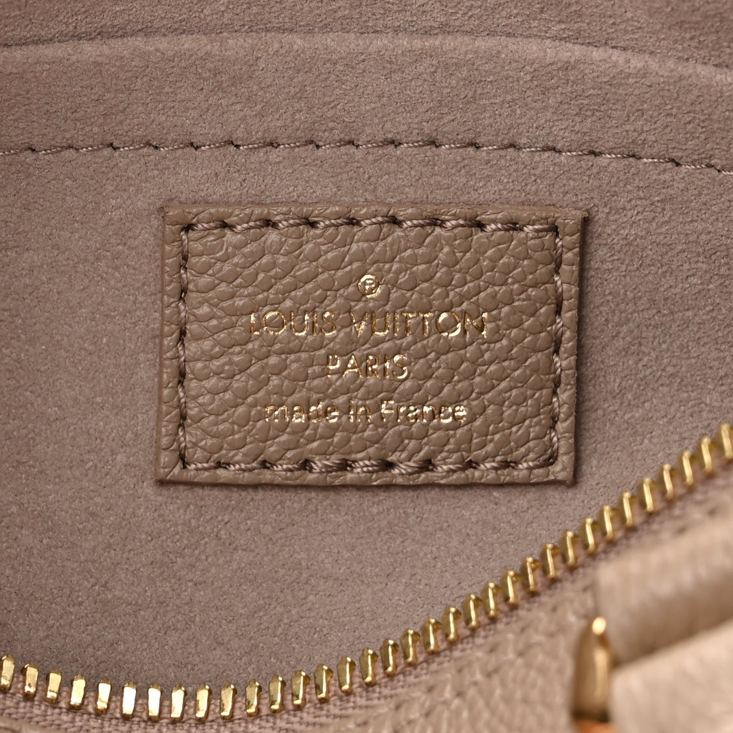 Louis Vuitton Empreinte Monogram Giant Papillon BB Tourterelle Cream 6 of 9
