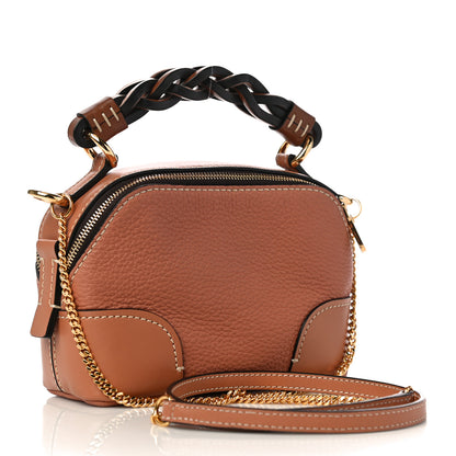 Chloe Calfskin Mini Daria Chain Bag Camel 3 of 10