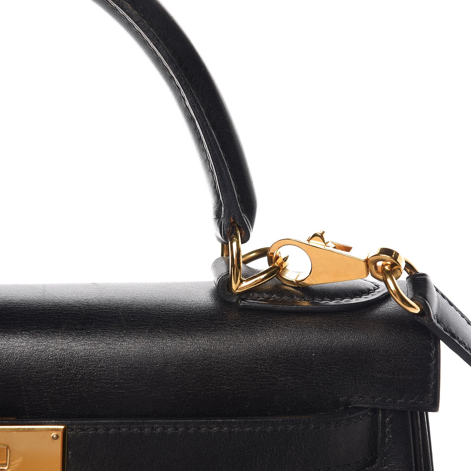 Hermes Box Kelly Retourne 28 Black 34 of 39