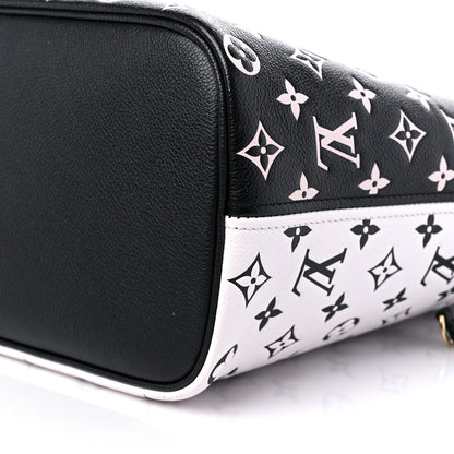 Louis Vuitton Empreinte Spring In The City Neverfull MM Black White Pink 9 of 10